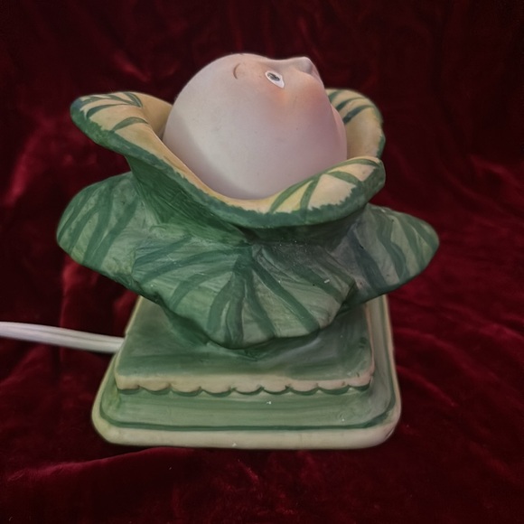 Cabbage Patch Baby Night Light; Perf Working Order; Porcelain, elec cord/switch - Picture 3 of 11
